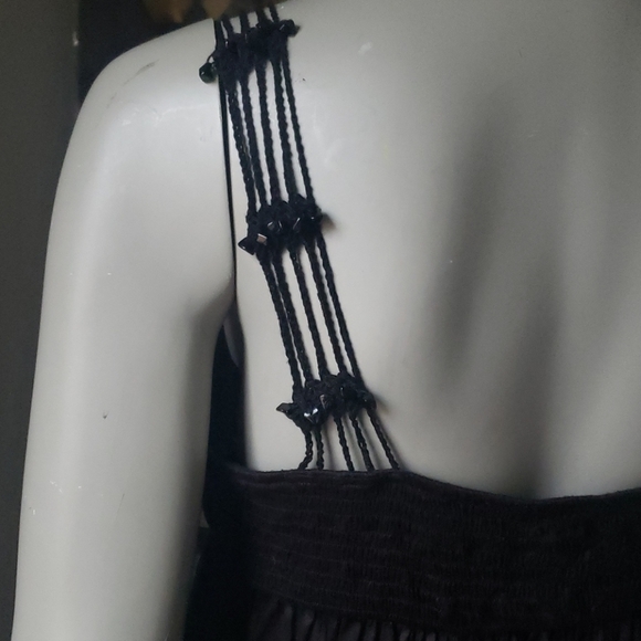 Free People Beaded Babydoll Dress NWT - Picture 5 of 10